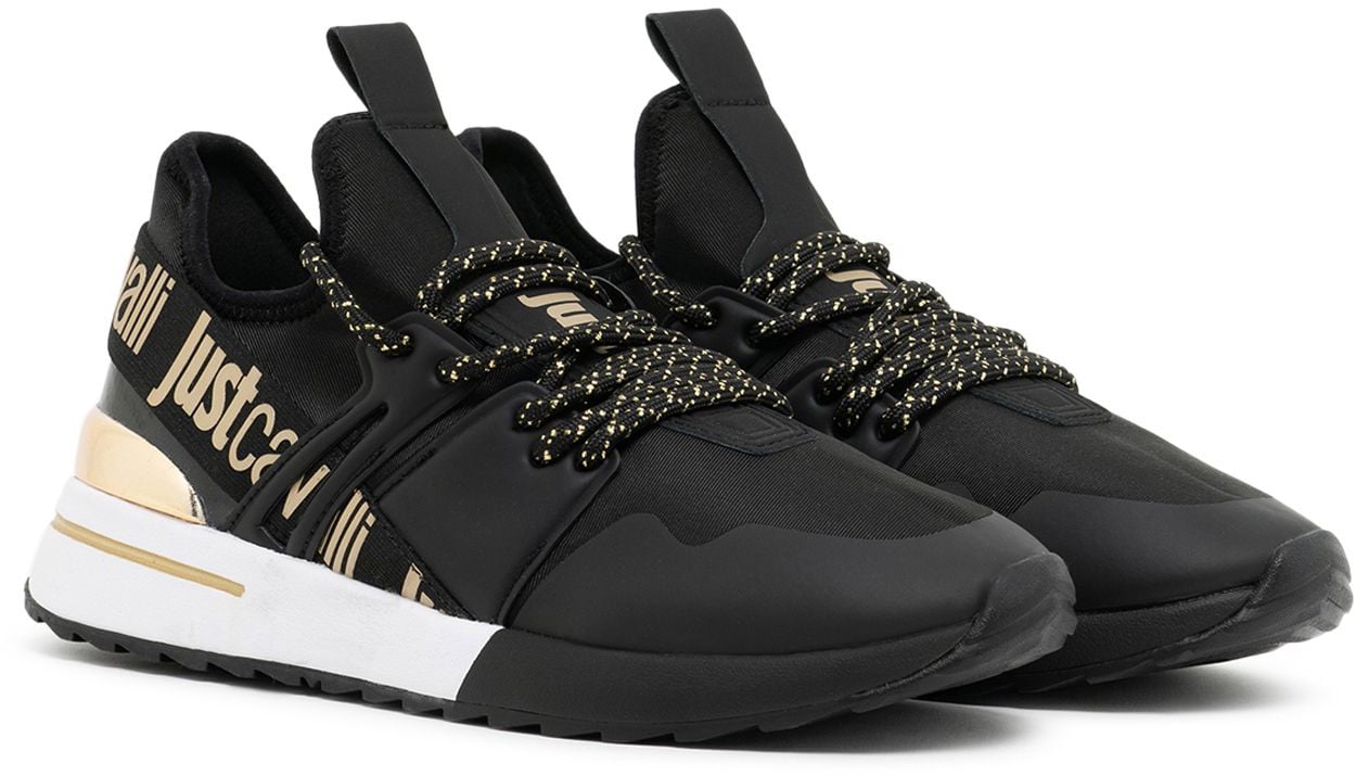 Just Cavalli Sneakers Black Zwart