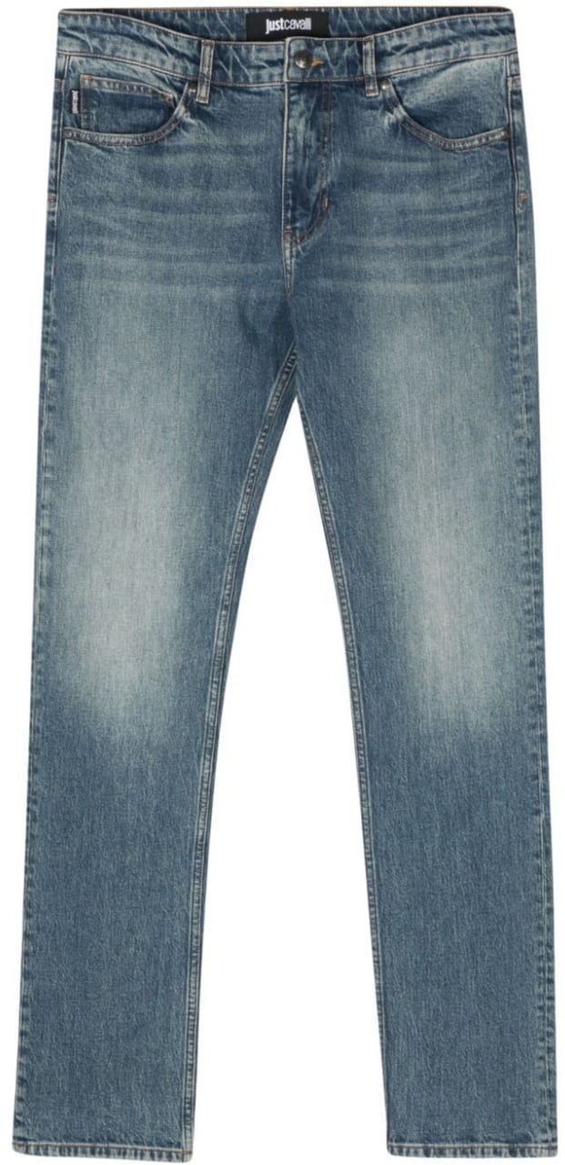 Just Cavalli Trousers Blue Blauw