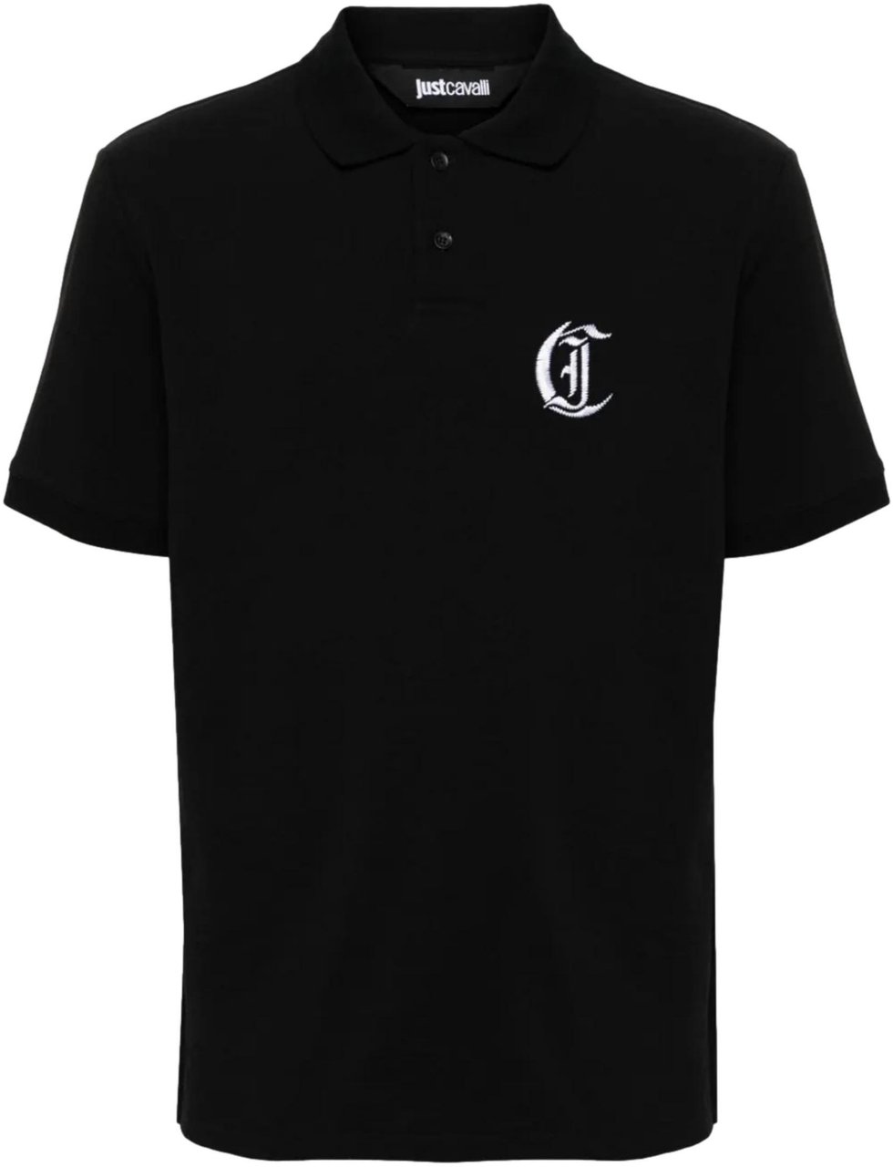 Just Cavalli T-Shirts And Polos Black Zwart