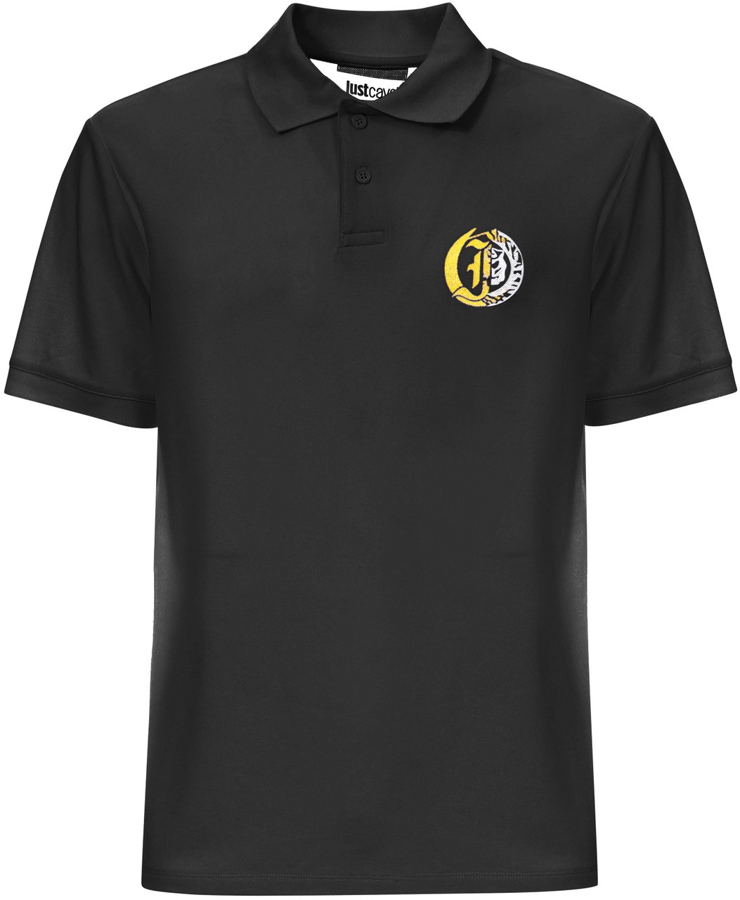 Just Cavalli T-Shirts And Polos Black Zwart