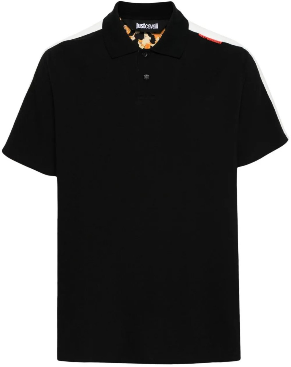 Just Cavalli T-Shirts And Polos Black Zwart