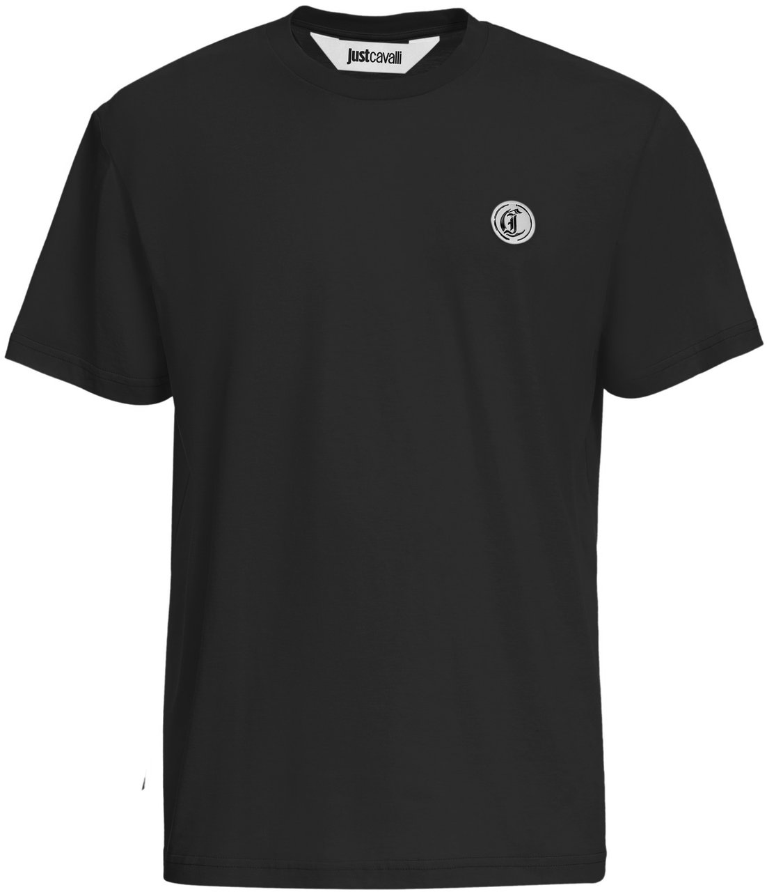 Just Cavalli T-Shirts And Polos Black Zwart