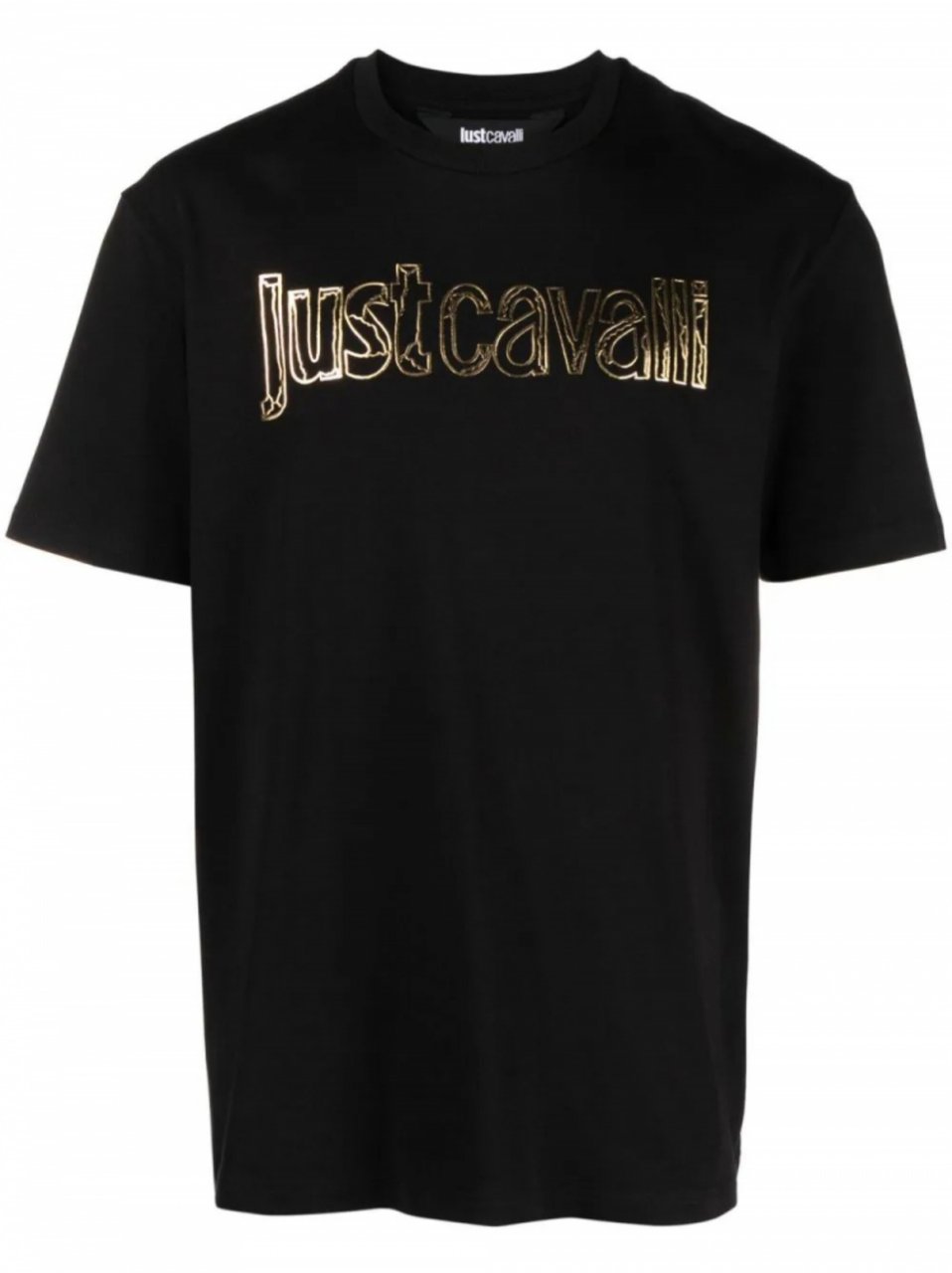 Just Cavalli T-Shirts And Polos Black Zwart