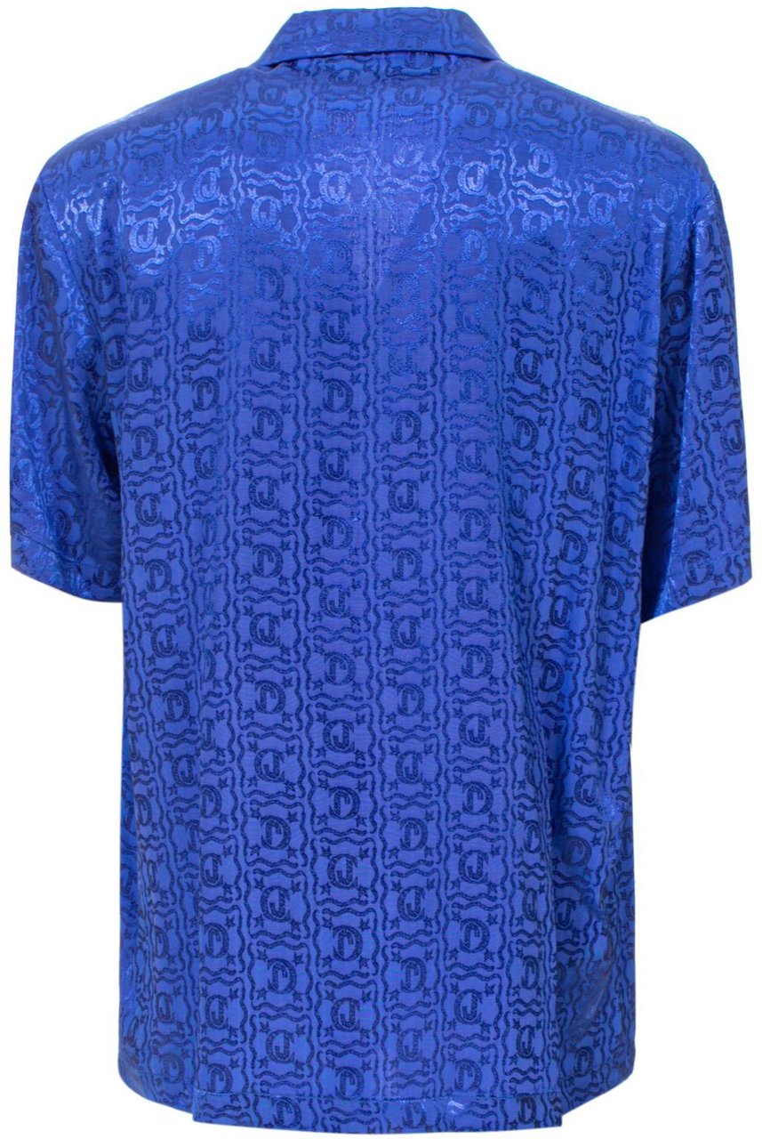 Just Cavalli Shirts Blue Blauw