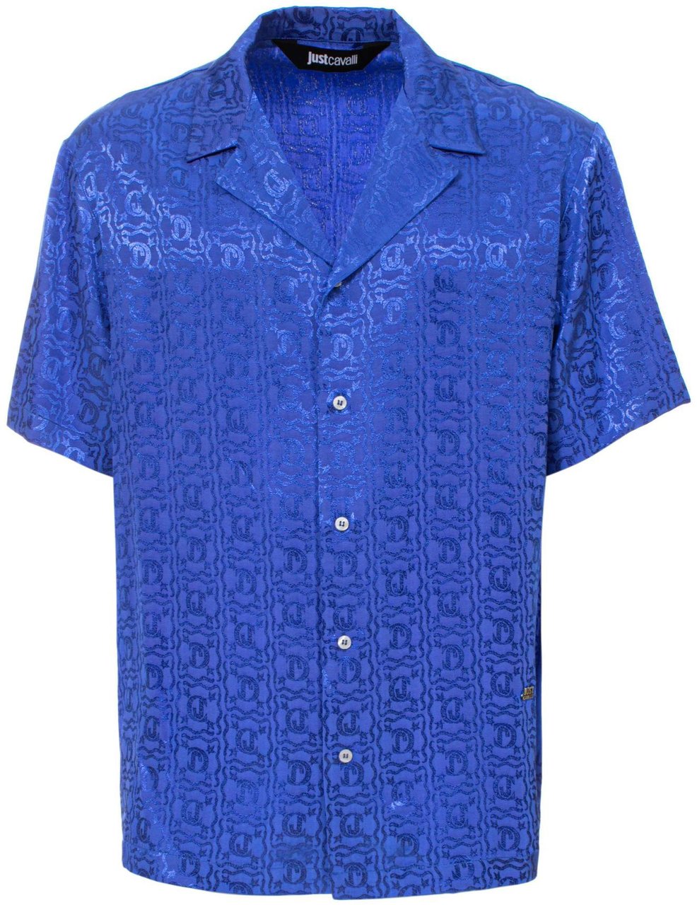 Just Cavalli Shirts Blue Blauw