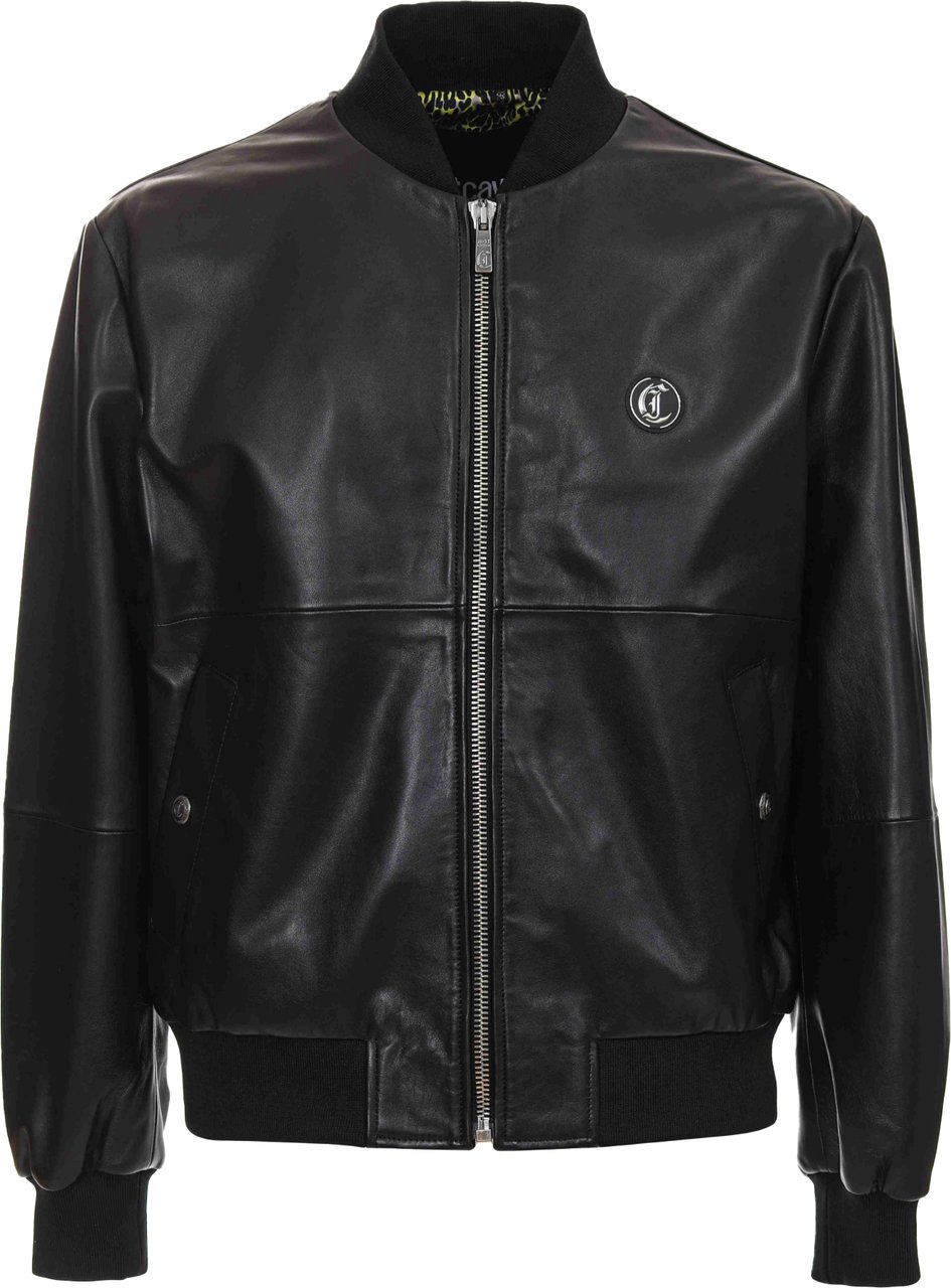 Just Cavalli Coats Black Zwart