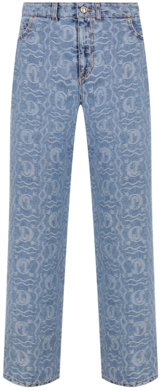 Just Cavalli Trousers Blue Blauw