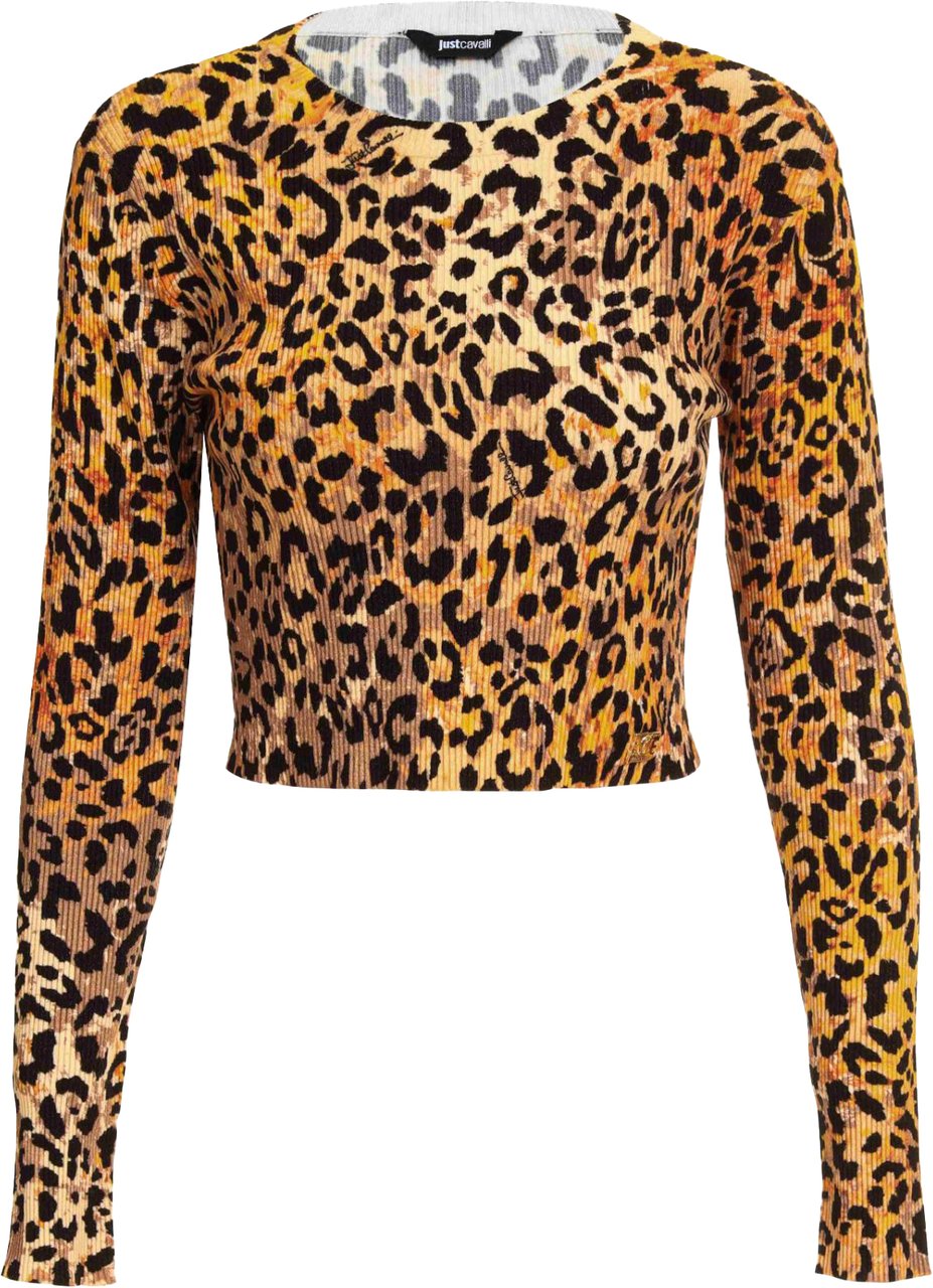 Just Cavalli Sweaters Brown Bruin