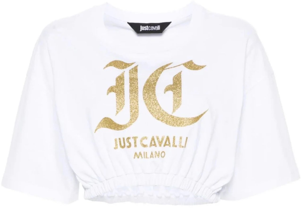 Just Cavalli T-Shirts And Polos White Wit