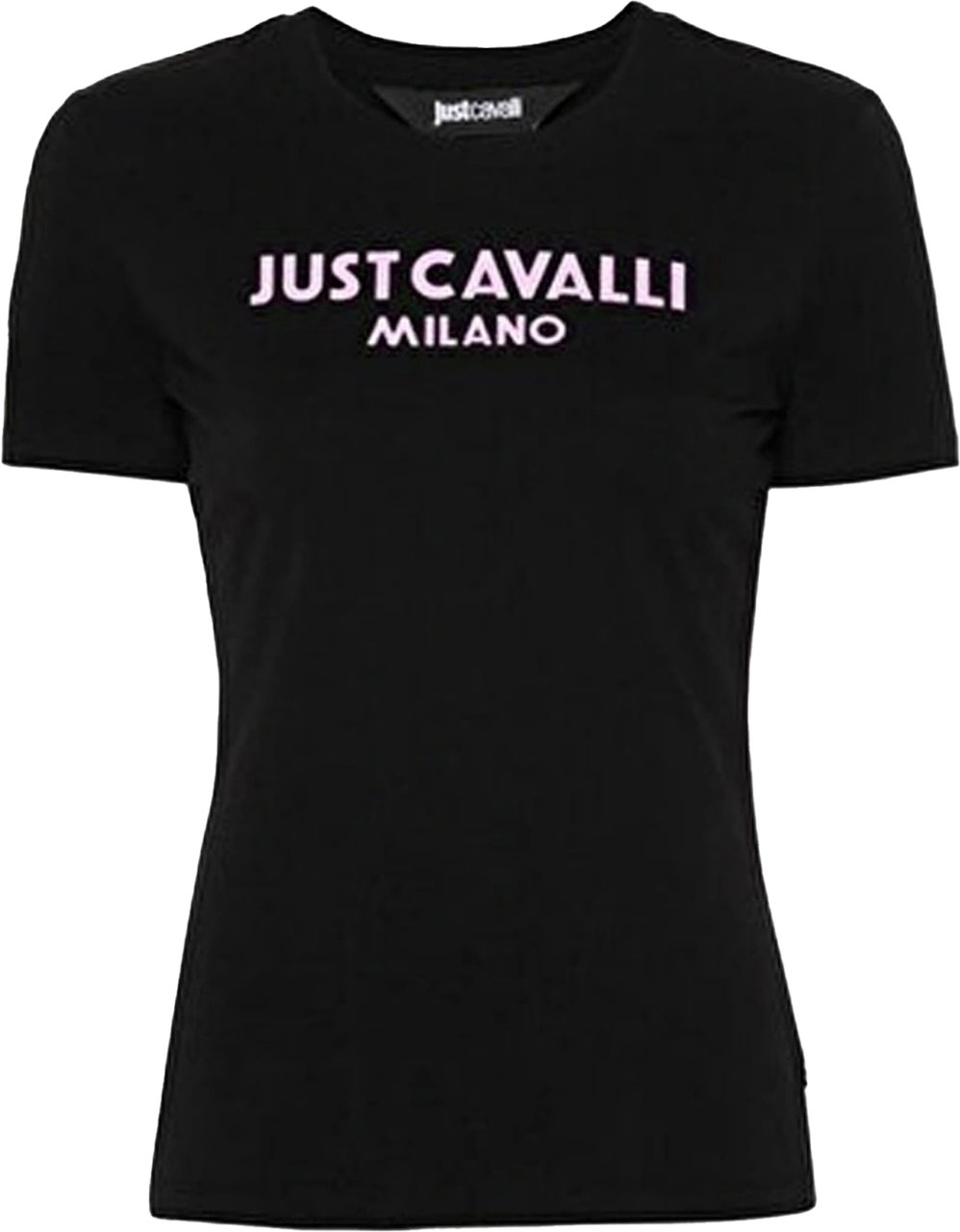 Just Cavalli T-Shirts And Polos Black Zwart