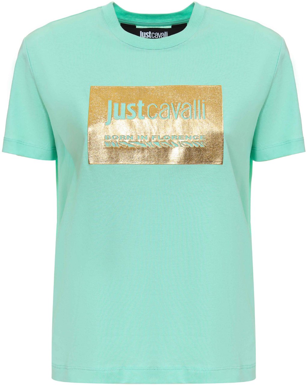 Just Cavalli T-Shirts And Polos Green Groen