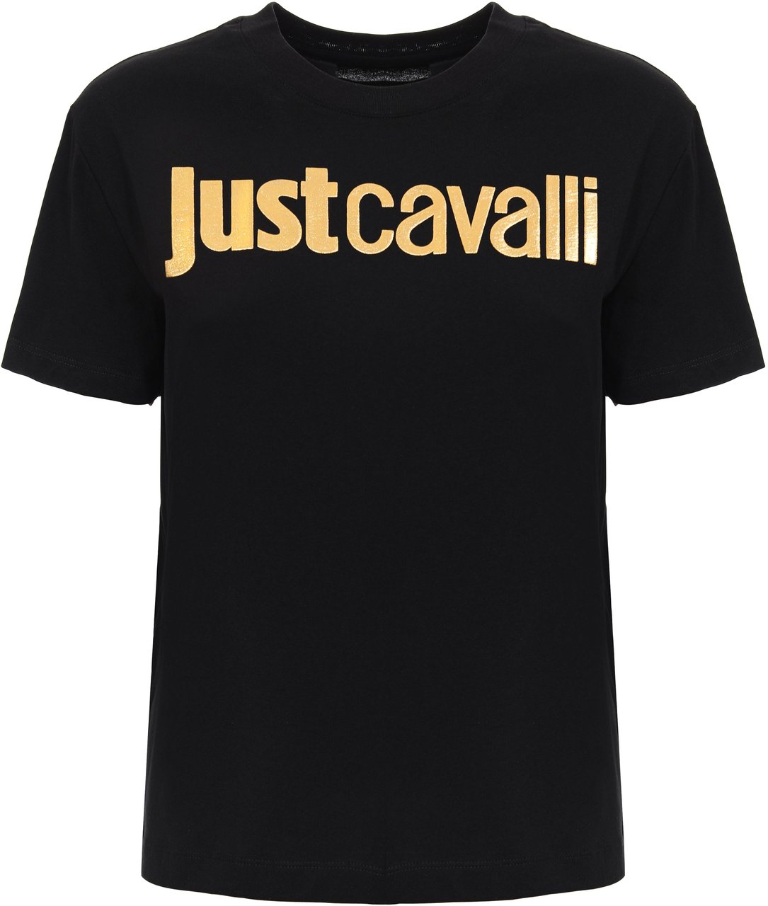 Just Cavalli T-Shirts And Polos Black Zwart