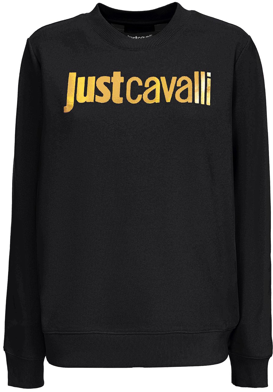 Just Cavalli Sweaters Black Zwart