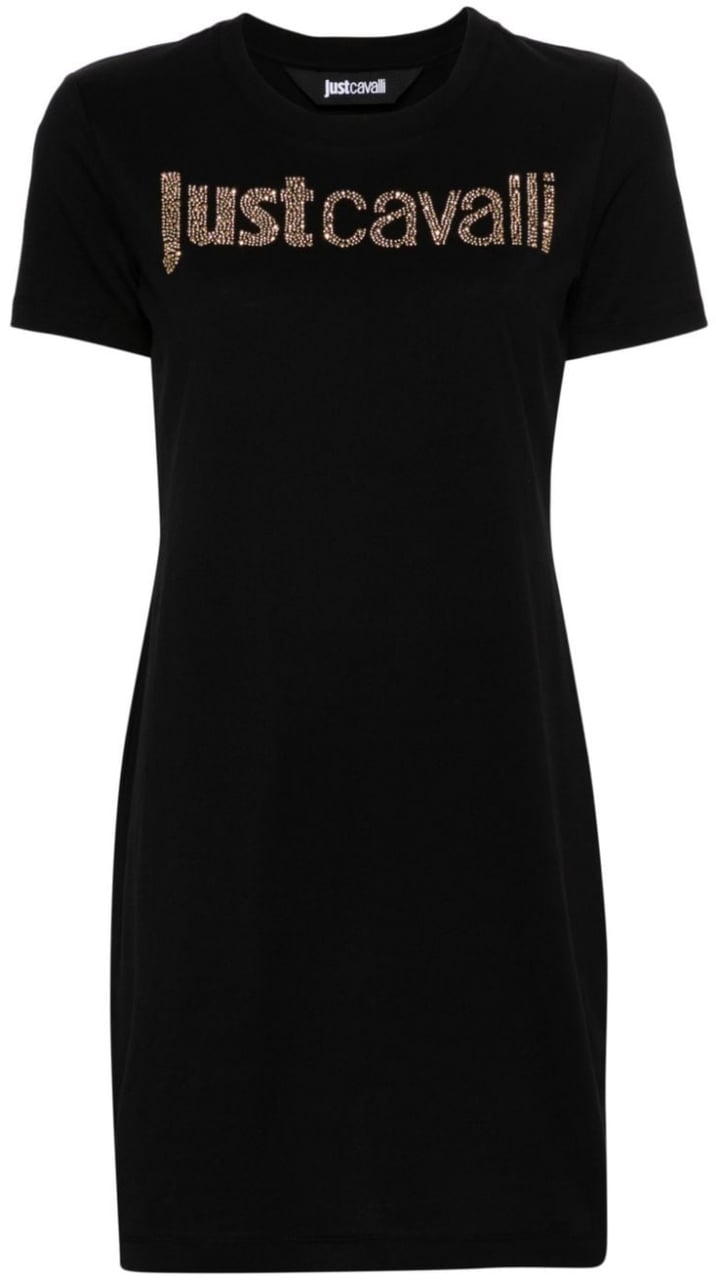 Just Cavalli Dresses Black Zwart