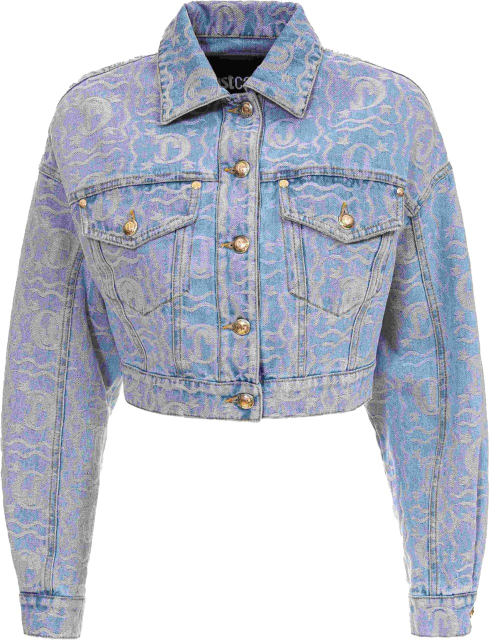 Just Cavalli Coats Blue Blauw