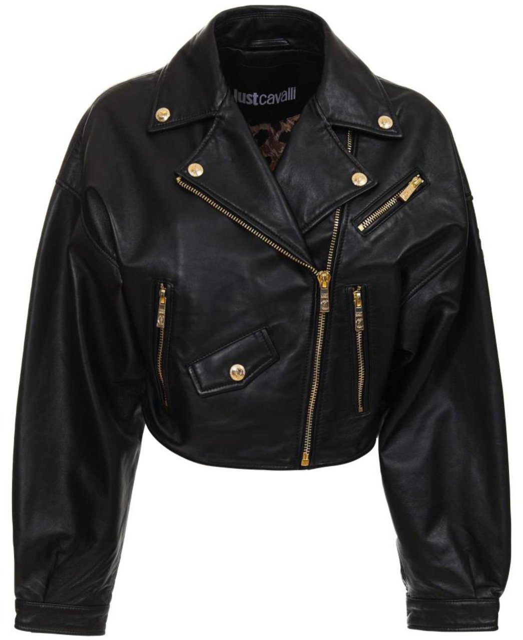 Just Cavalli Coats Black Zwart
