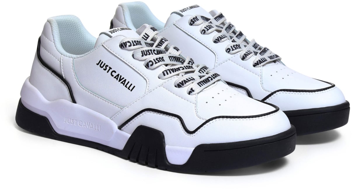 Just Cavalli Sneakers White Wit