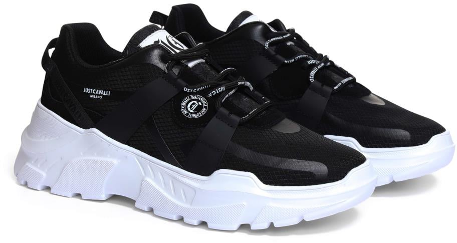 Just Cavalli Sneakers Black Zwart