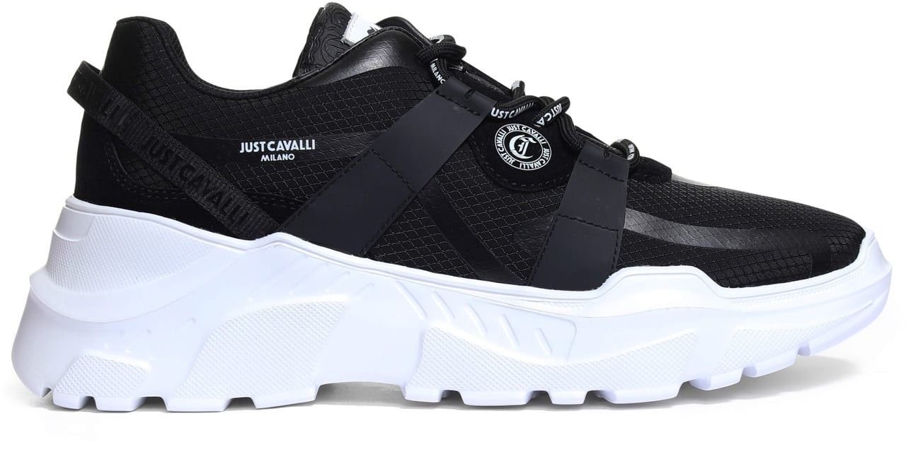 Just Cavalli Sneakers Black Zwart