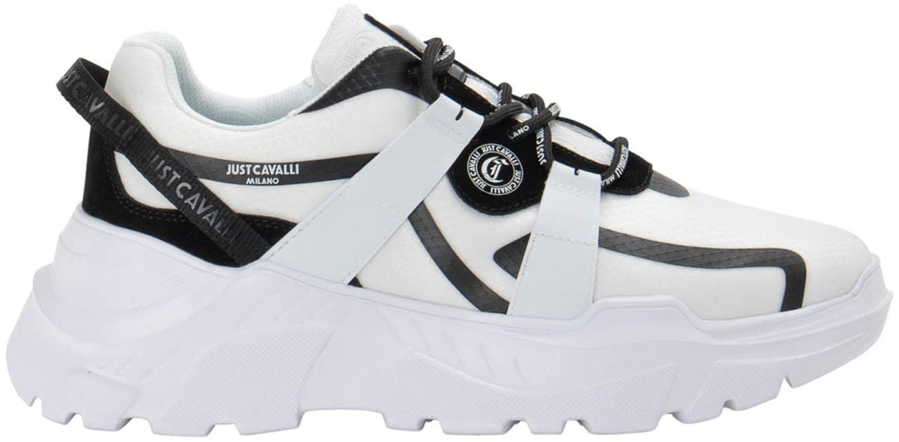 Just Cavalli Sneakers White Wit