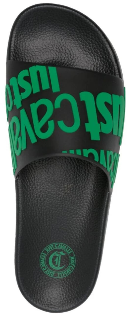 Just Cavalli Sandals Black Zwart