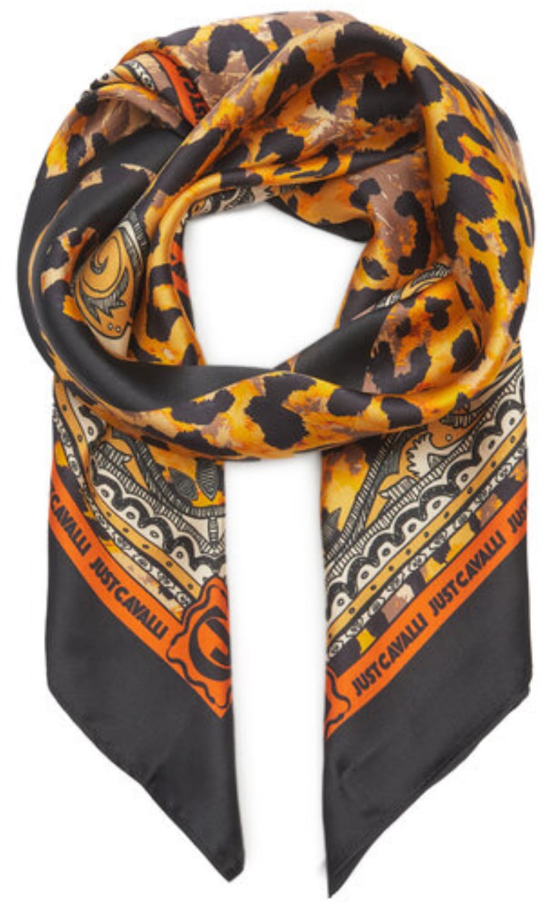 Just Cavalli Scarfs Brown Bruin