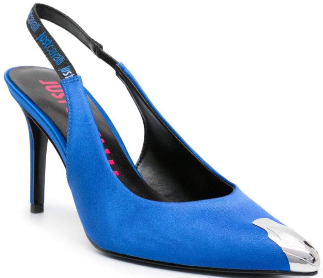Just Cavalli Flat Shoes Blue Blauw