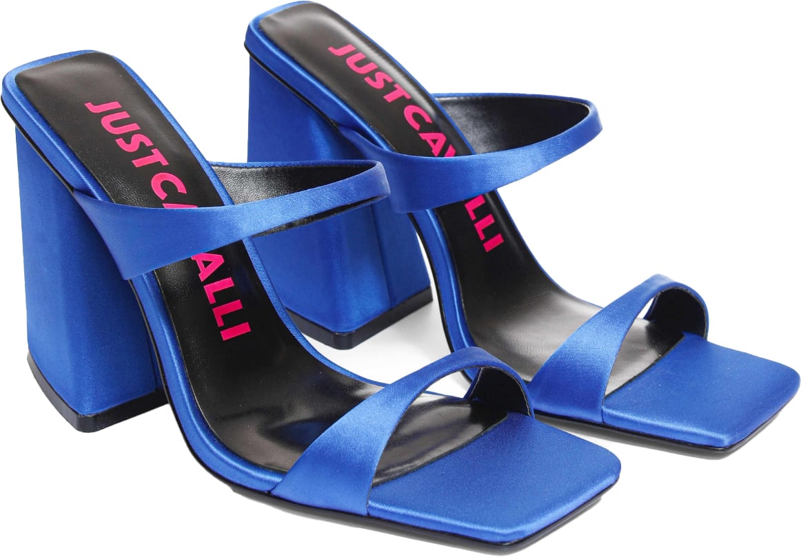 Just Cavalli Sandals Blue Blauw