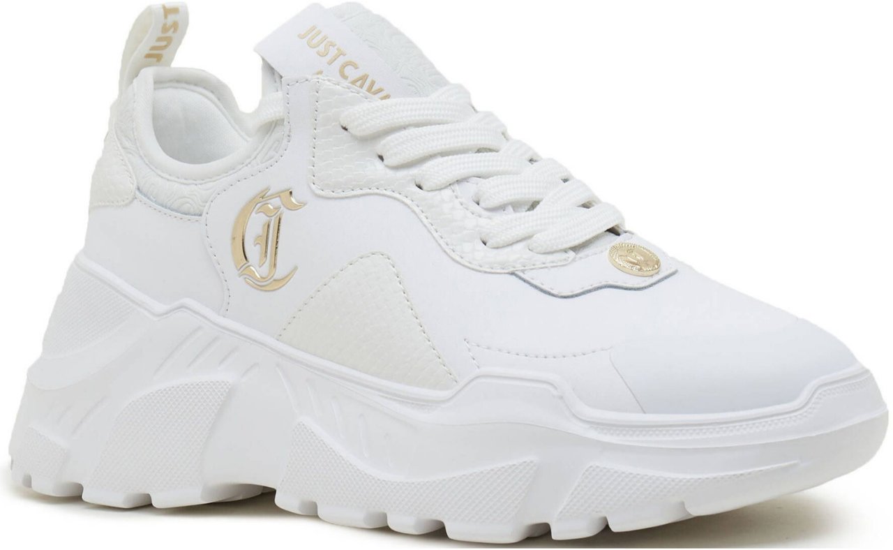 Just Cavalli Sneakers White Wit