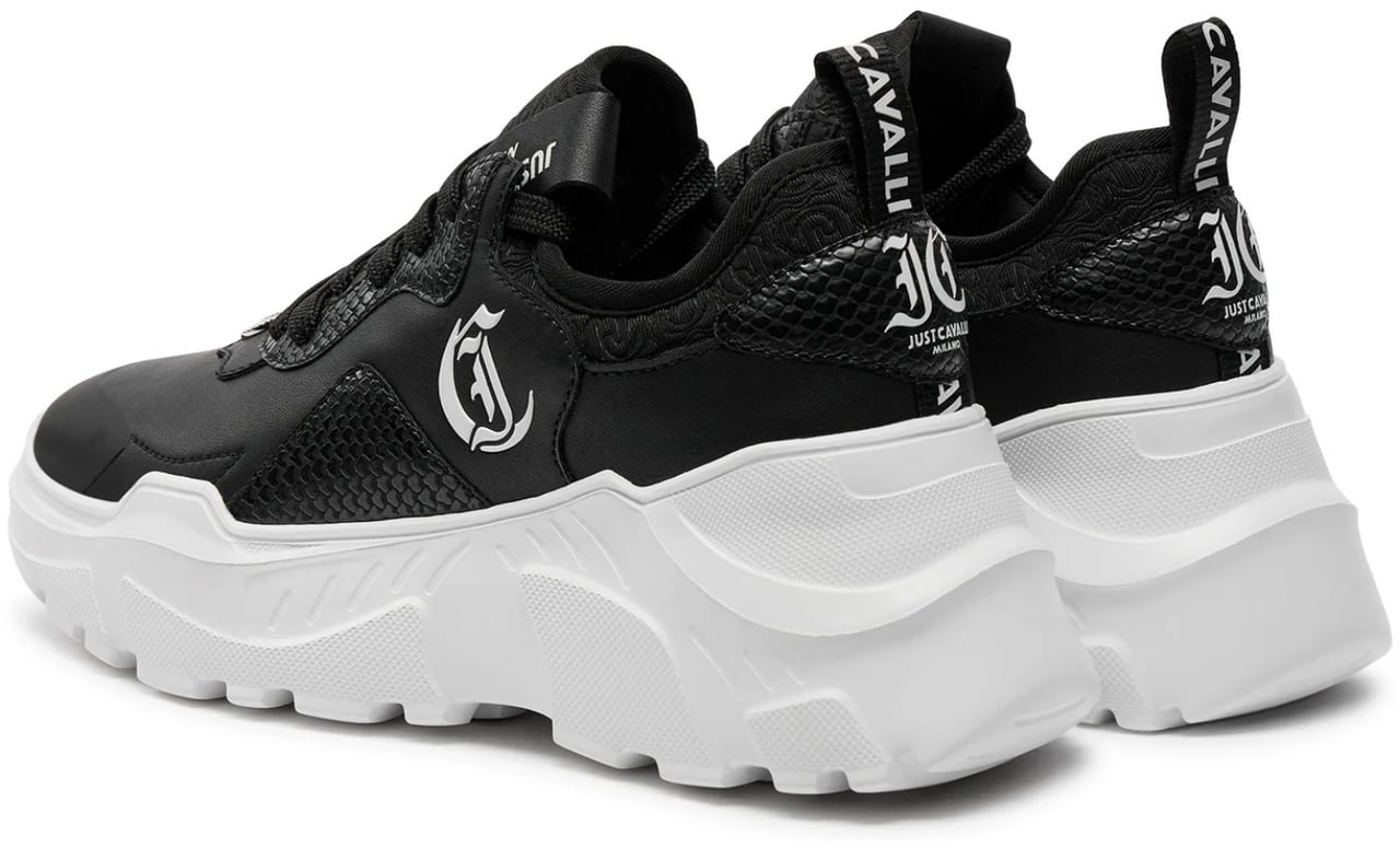 Just Cavalli Sneakers Black Zwart