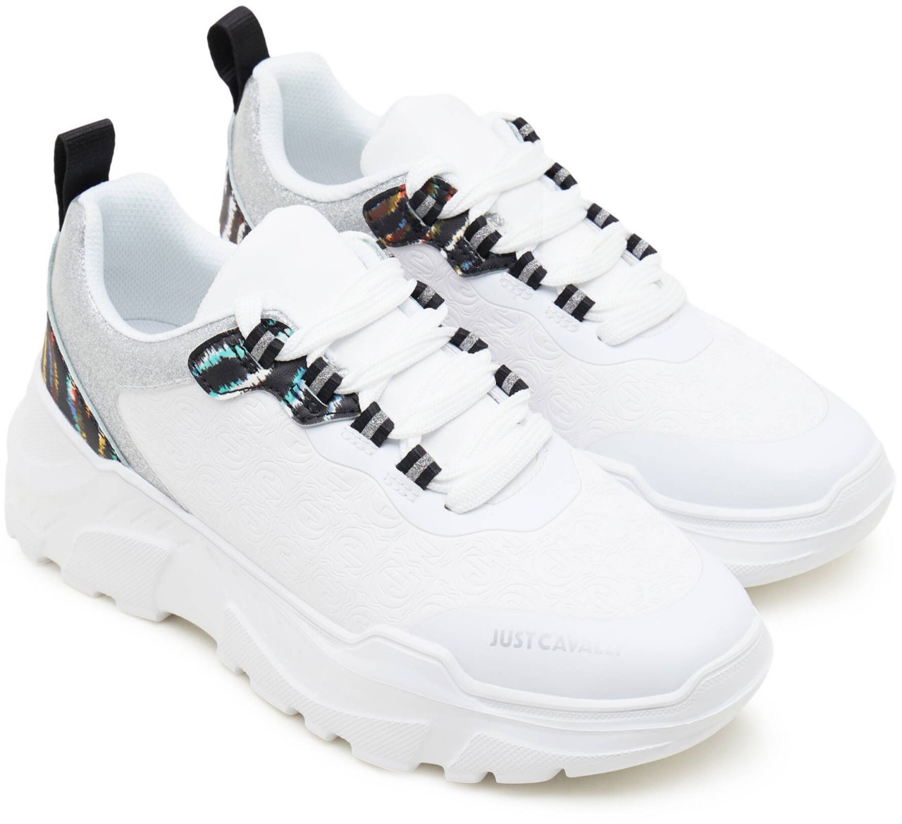 Just Cavalli Sneakers White Wit