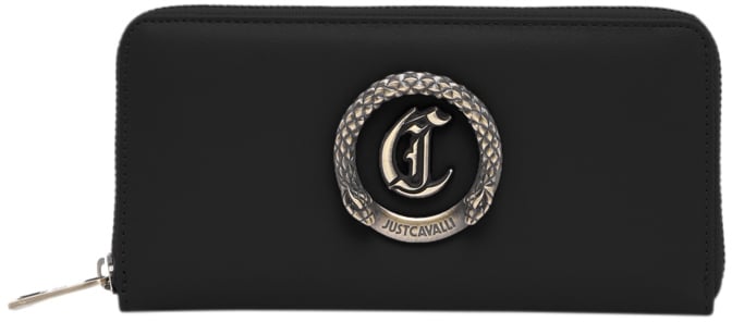 Just Cavalli Wallets Black Zwart