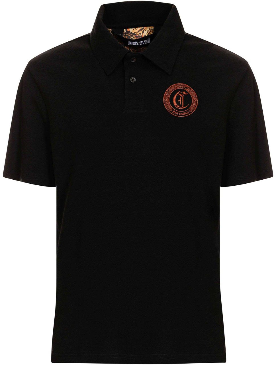 Just Cavalli T-Shirts And Polos Black Zwart