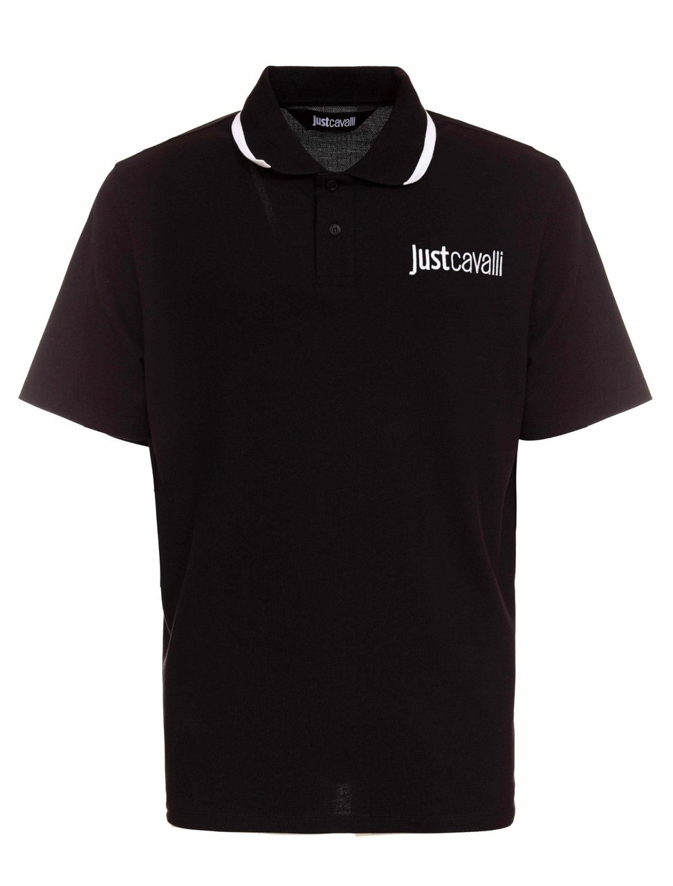 Just Cavalli T-Shirts And Polos Black Zwart