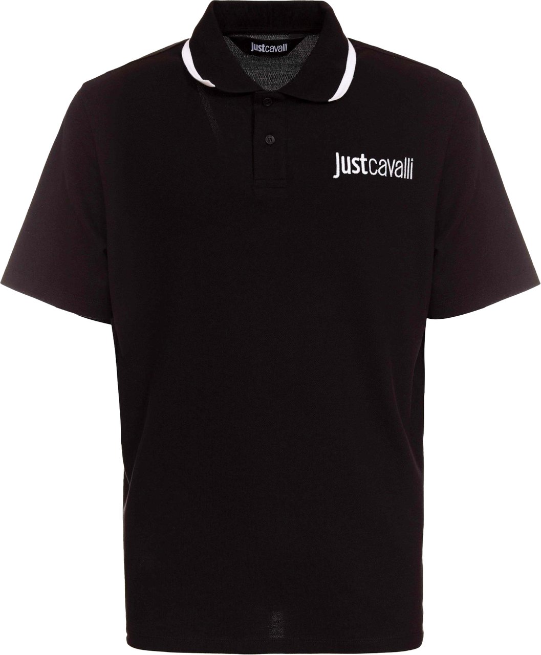 Just Cavalli T-Shirts And Polos Black Zwart