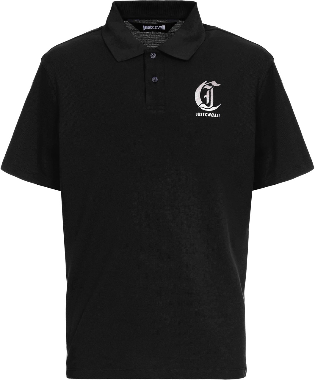 Just Cavalli T-Shirts And Polos Black Zwart