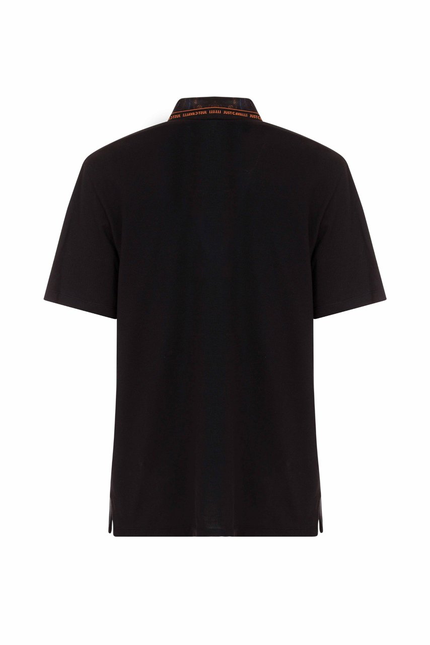 Just Cavalli T-Shirts And Polos Black Zwart