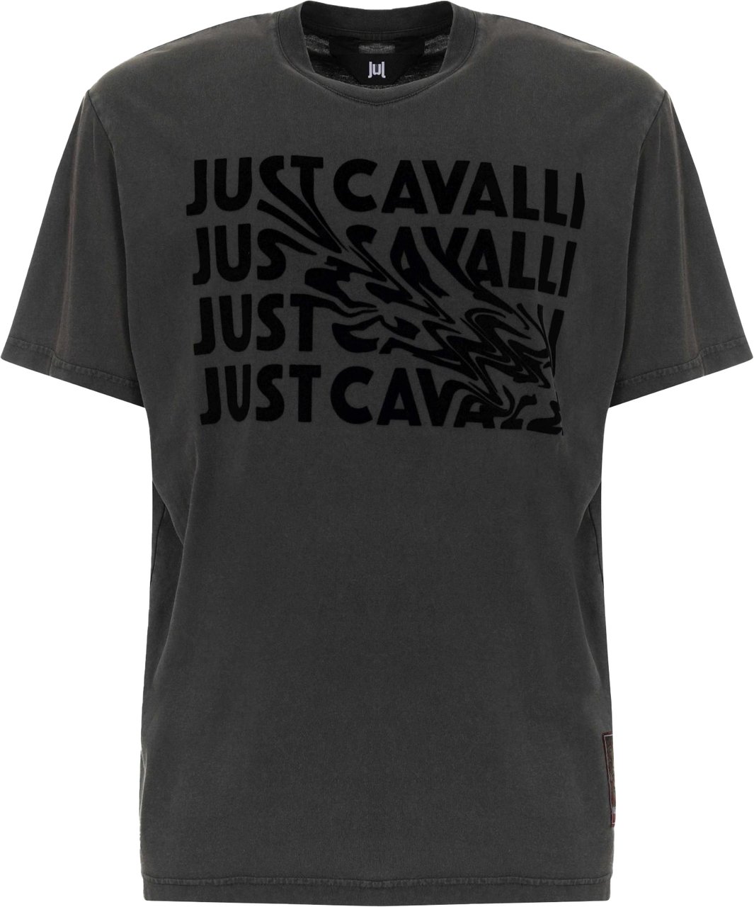 Just Cavalli T-Shirts And Polos Black Zwart