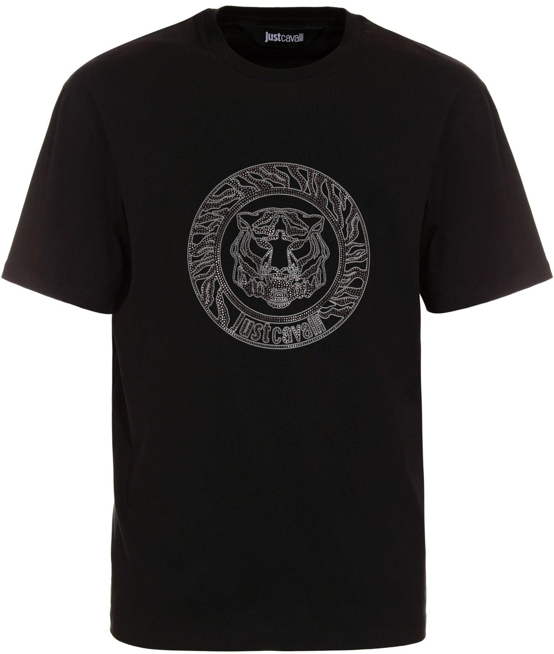 Just Cavalli T-Shirts And Polos Black Zwart