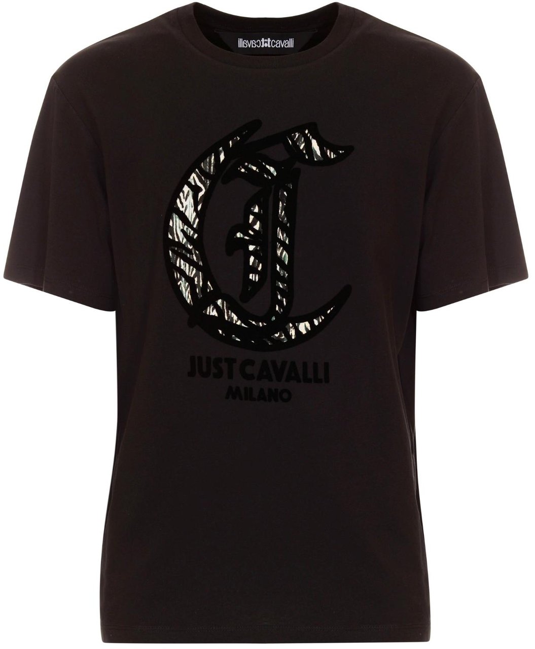 Just Cavalli T-Shirts And Polos Black Zwart