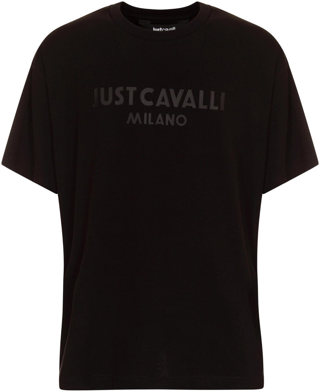 Just Cavalli T-Shirts And Polos Black Zwart
