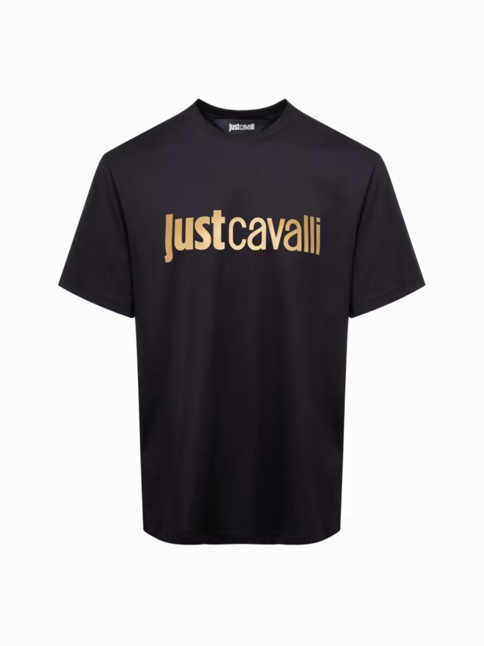Just Cavalli T-Shirts And Polos Black Zwart