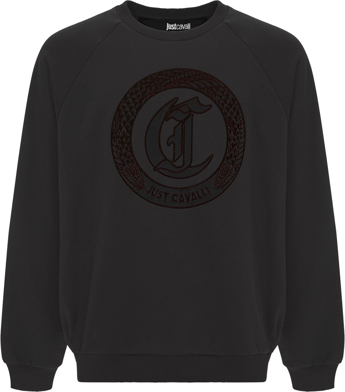 Just Cavalli Sweaters Black Zwart