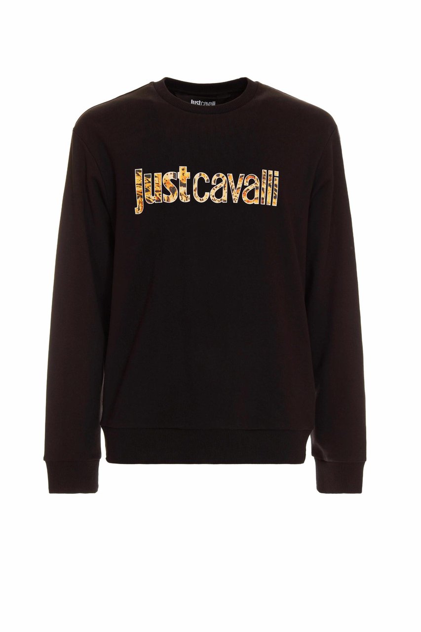 Just Cavalli Sweaters Black Zwart