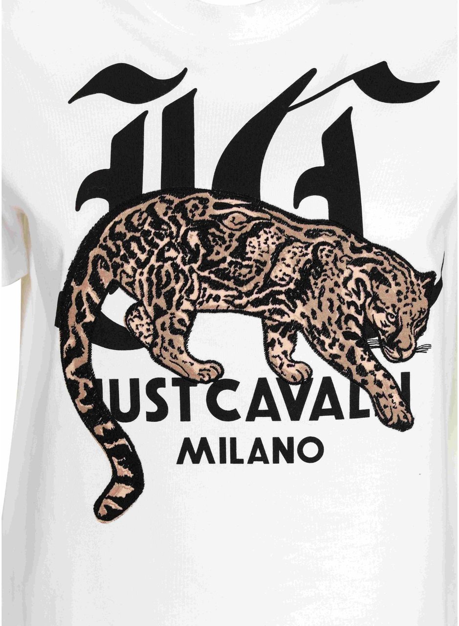 Just Cavalli T-Shirts And Polos White Wit