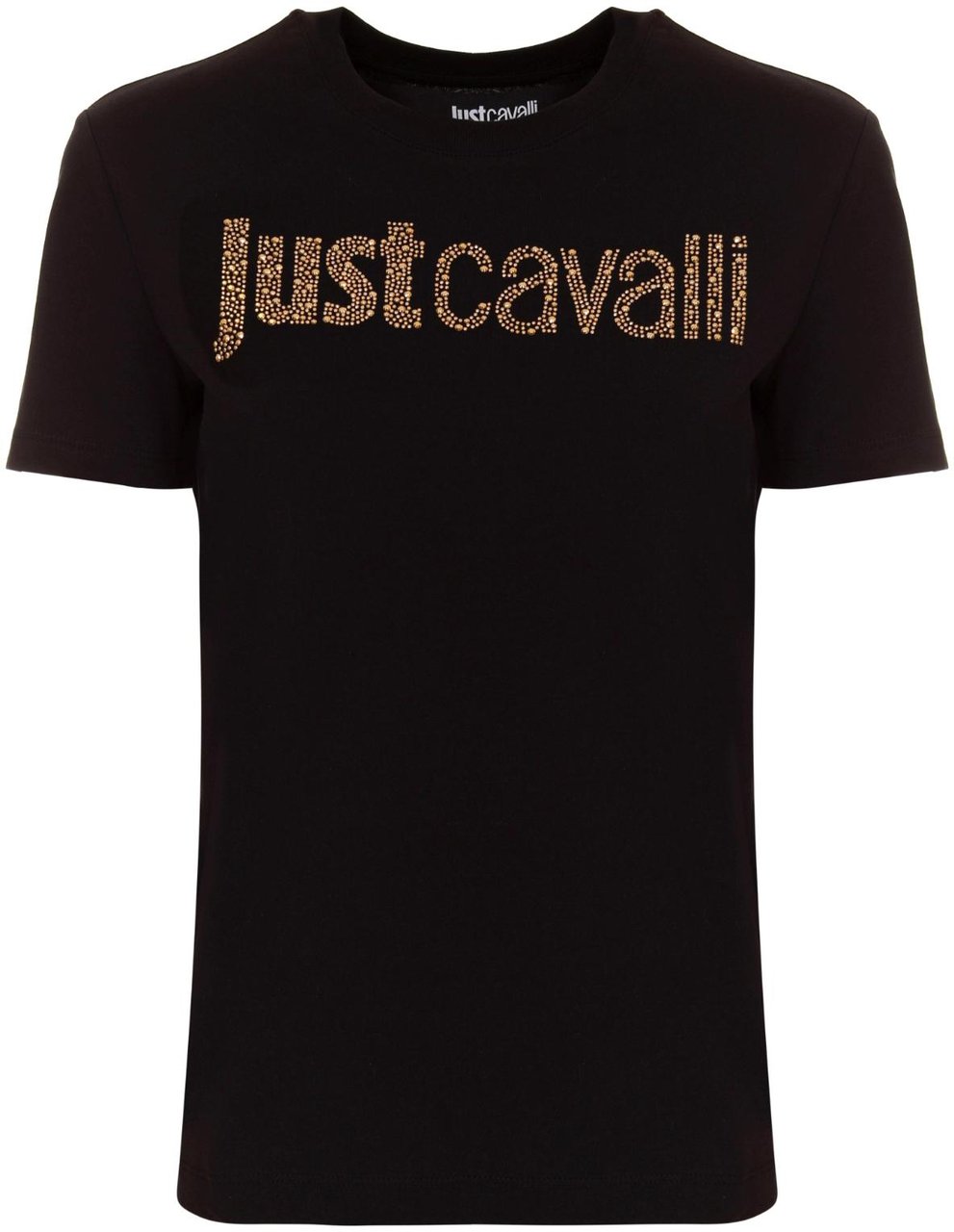 Just Cavalli T-Shirts And Polos Black Zwart