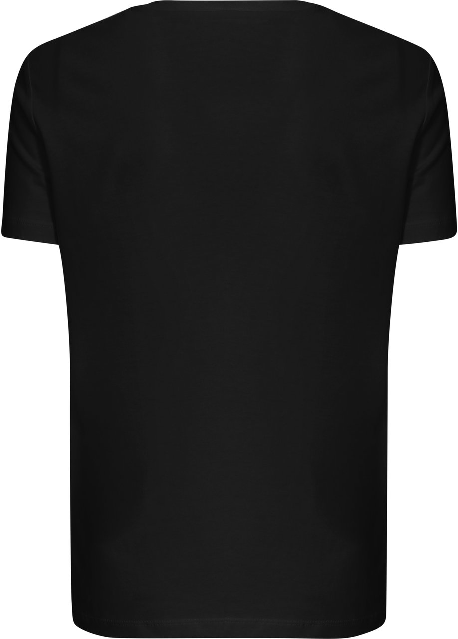 Just Cavalli T-Shirts And Polos Black Zwart