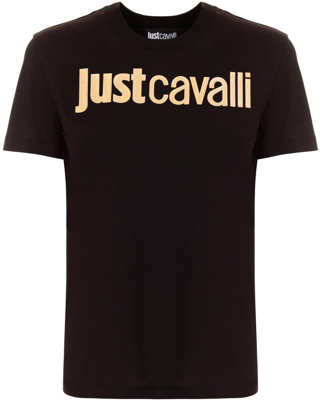 Just Cavalli T-Shirts And Polos Black Zwart