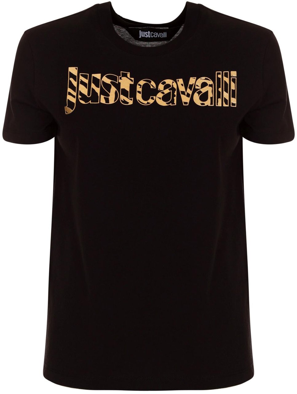 Just Cavalli T-Shirts And Polos Black Zwart
