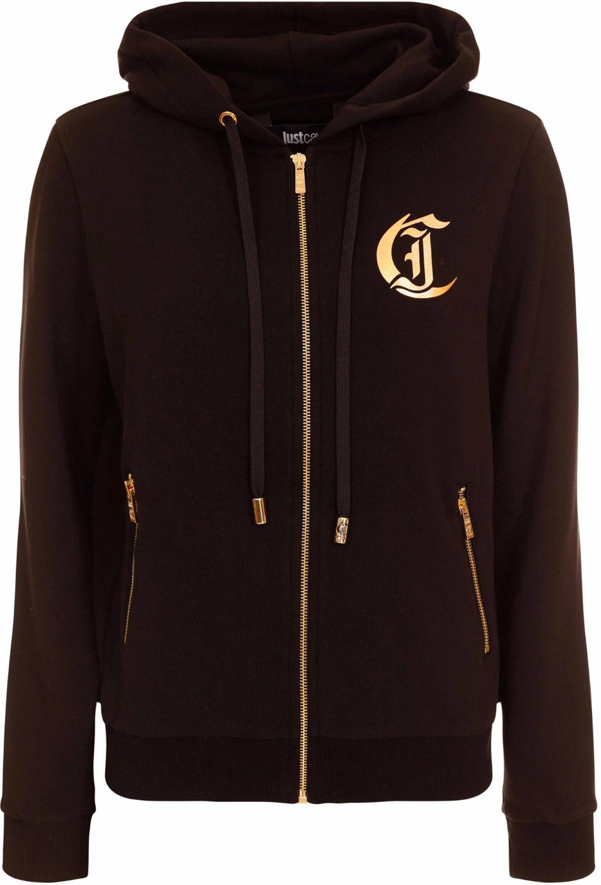 Just Cavalli Sweaters Black Zwart